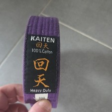 karate gürtel lila