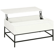 Homcom lift top couchtisch mit - lift,