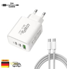 3-fach Schnellladegerät 40W