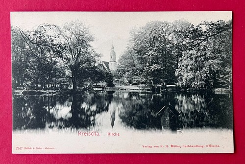 Kreischa 1900 blick - kreischa, zur