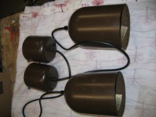 Pflanzenleuchte, Aquarienleuchte,  HQL 50W ohne Lampe, 2 Stück 