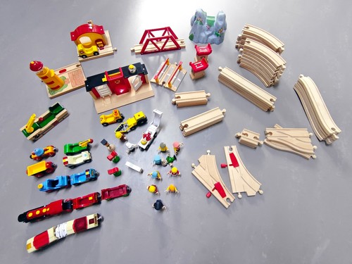 Brio holzeisenbahn großes set - holzeisenbahn,