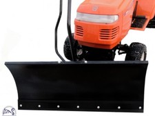 Schneeschild 1,18 m x 50cm Räumschild Gartentraktoren Schneeschieber Schneepflug