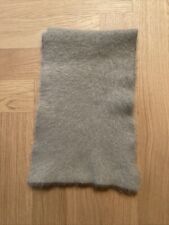 "Modissima-Angoform" warmer Angora - Schal, 18 x 120cm - Khaki/Beige