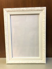 Bilderrahmen Holzrahmen Barock weiß Walther Design Foto 20 x 30 cm /B