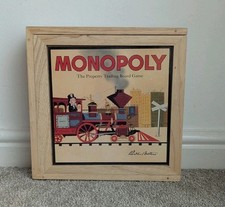 Monopoly Nostalgie Holzkiste