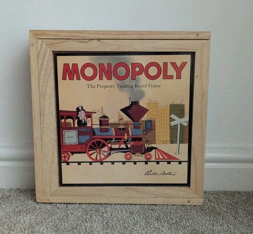 Monopoly nostalgie holzkiste - monopoly,