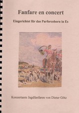 Noten Parforcehorn Jagdmusik in Es