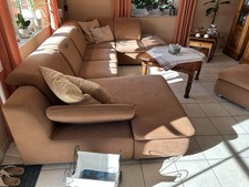 Couch Wohnlandschaft 340/200/150cm + Hocker 80x80cm