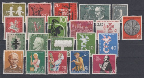 Brd bund briefmarken jahrgang - brd,