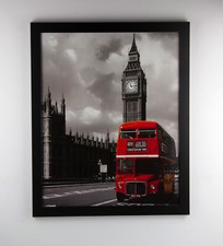 Bilderrahmen Kallisto Schwarz Holz Werkstoff Natur verschiedene Größen