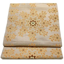 5059# Japanischer Vintage Fukuro Obi Gürtel Kimono Stoff Seide traditionelle ...