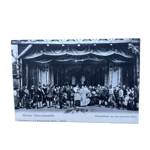 Ansichtskarte postkarte meran - ansichtskarte,