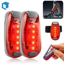 2Pcs 5-LED Safety Lights Clip