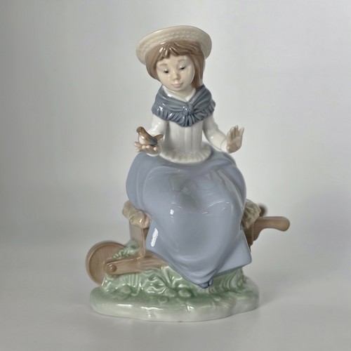 Nao lladro figur mädchen mit - lladro,