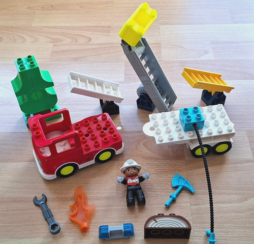 Lego duplo feuerwehr figur - duplo,