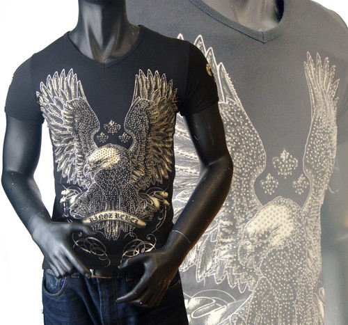 Herren kurzarm shirt - kurzarm, t-shirt
