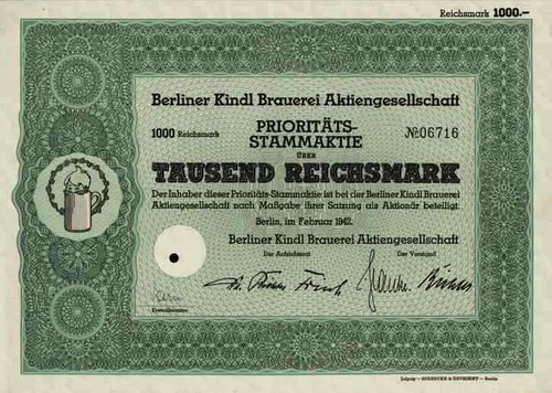 Berliner kindl brauerei - kindl,