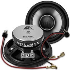 ESX Quantum QE120 12cm Koax Lautsprecher Set für Mercedes W124 vorne