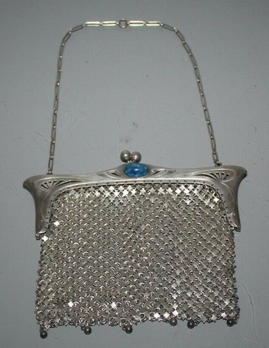 Abendtasche 800er silber - abendtasche,,