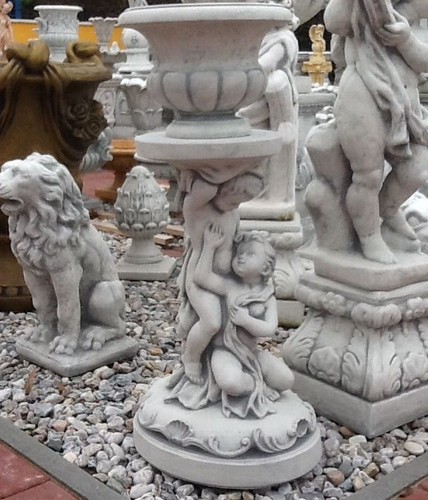 Gartenfiguren barocktisch mit - barocktisch,