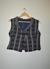 Hahnentritt Karo Damen Weste