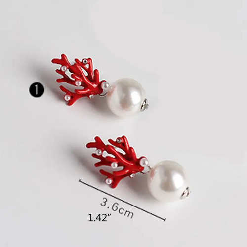 Hirschgeweih ohrstecker - hirschgeweih,