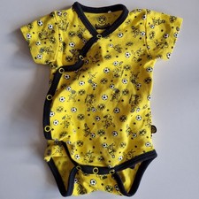 0170🛑Borussia Dortmund Wickelbody🛑BVB Babybody Baby Body Babystrampler 62/68 