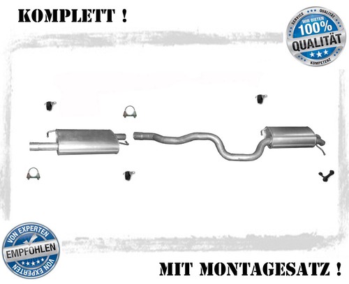 Auspuffanlage transporter - auspuffanlage,