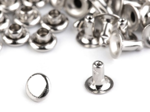 100 nieten silber - 100,