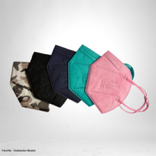 SET - FFP2 Maske Rosa 5 lagig Mundschutz Atemschutz Deutscher Händler CE geprüft