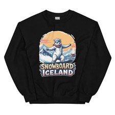 Snowboard Iceland Polar Bear