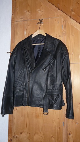 Herren lederjacke biker - herren,