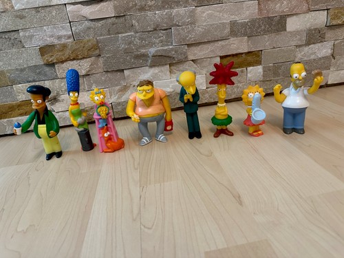 Simpsons figuren burger - 8x,