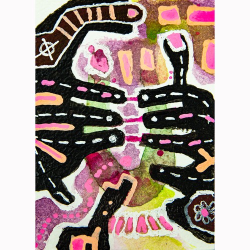 Original painting aceo - painting,