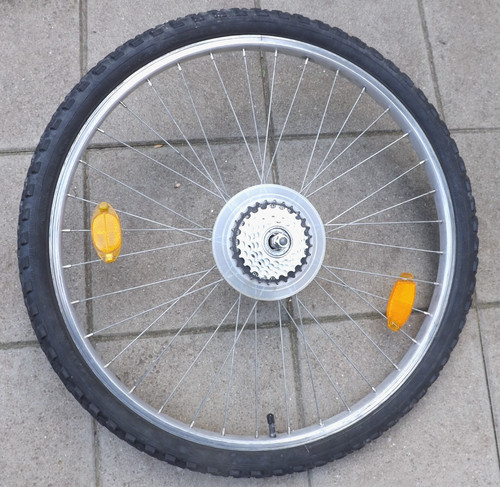 Laufrad hinten gang - hinten, 6-gang