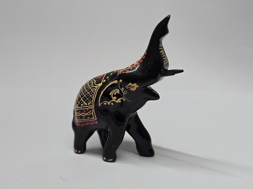 Vintage holz elefant - holz, –