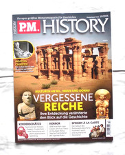 1x Heft "P.M. History"-Ausgabe 10/2025 - "Vergessene Reiche"