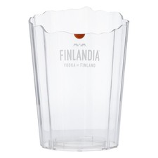 Finlandia Vodka Kühler Eiswürfelbox Eiswürfelbehälter Flaschenkühler tranparent