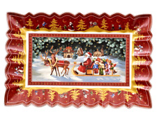 Villeroy & Boch Toys Fantasy Christmas Weihnachten Schale Santa Schlitten Kinder