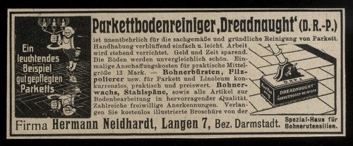 Alte reklame werbung - alte, 1915