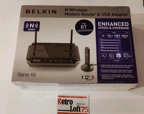 Belkin wireless modem router - n,