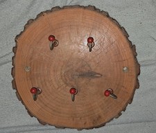 Selbstgebauten Schlüsselbrett Aus Holz