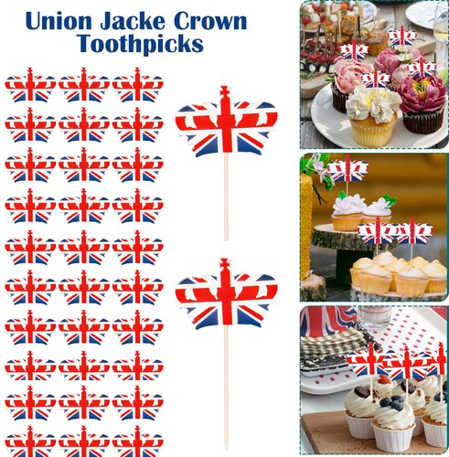 Cocktail topper union jack - union,