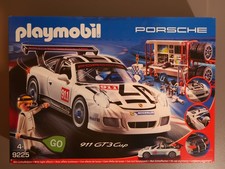 Playmobil 9225  Porsche 911 GT3 Cup + Boxencrew  mit Licht  4+ von Sammler