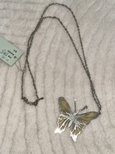 Schmetterling Kette Silber