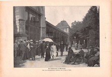 Am Kochbrunnen in Wiesbaden -