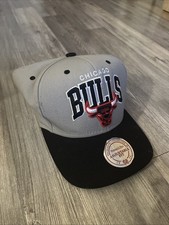 NBA Chicago Bulls Cap Grau