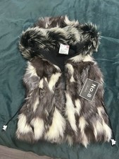 Echtfell Weste aus Waschbär-