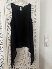 Top H&M Schwarz 32 Chiffon